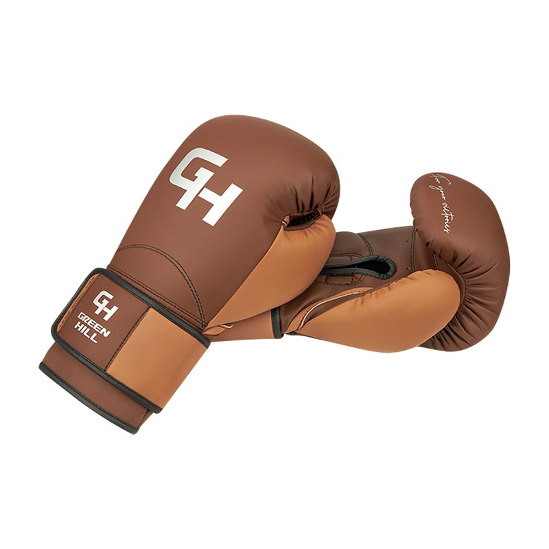 Боксерские перчатки Green Hill Force SPARRING CNBGKS-770 Коричнево-табачный