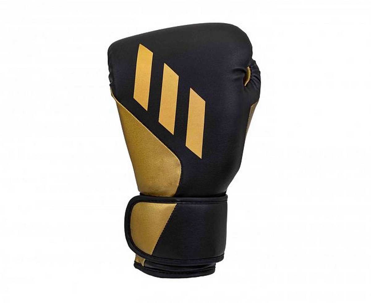Перчатки боксерские Adidas Speed Tilt 350 SPD350VTG черно-золотой