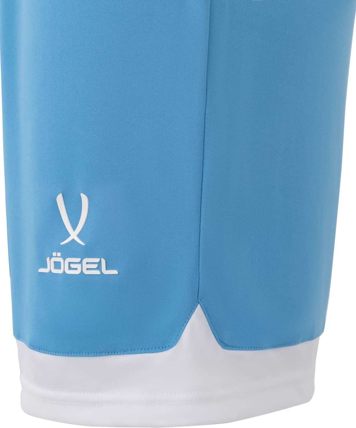 Шорты игровые Jogel DIVISION PerFormDRY Union Shorts, голубой-белый-белый
