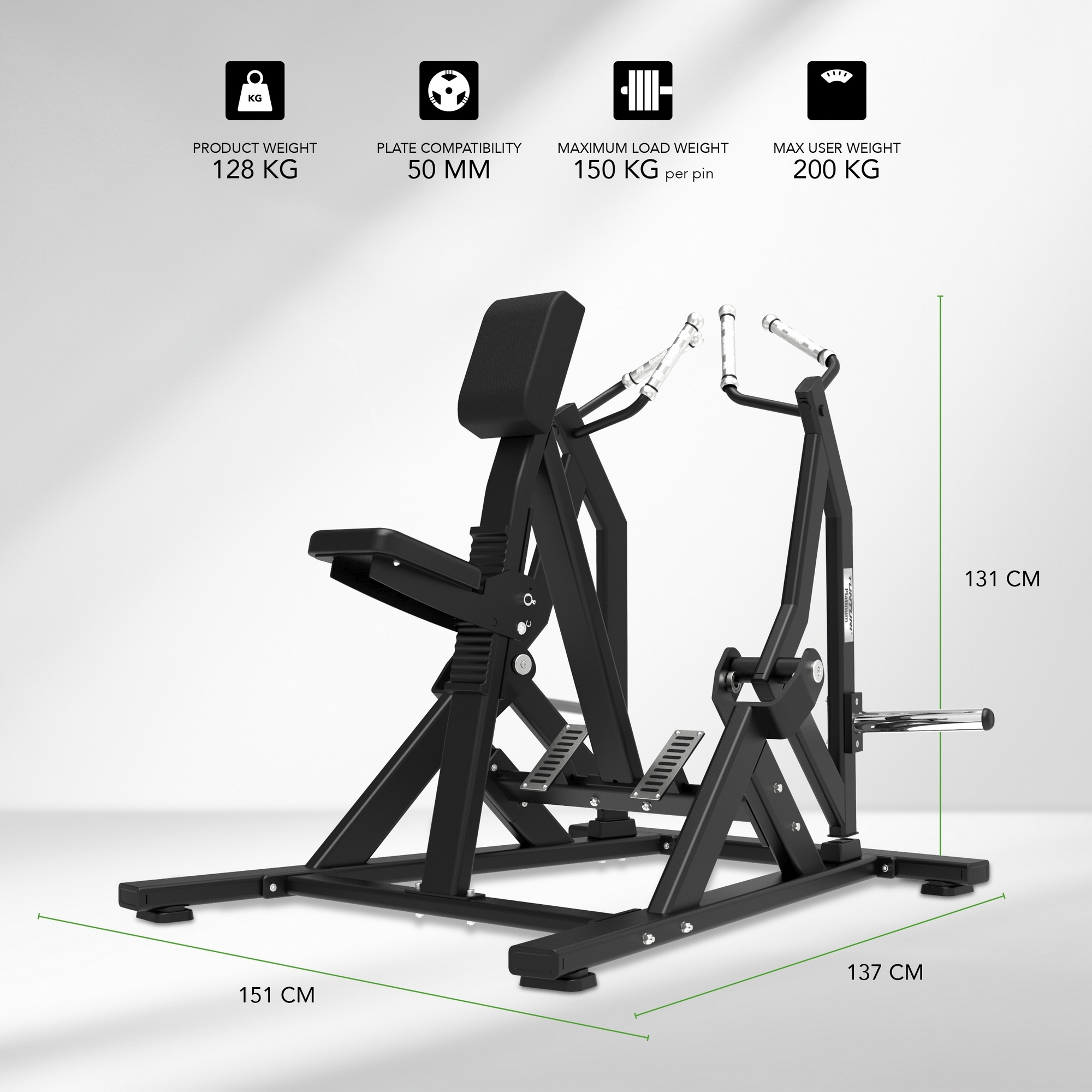 Тяга сидя Tunturi 25PVP10000 для тренажера | Premium Fitness