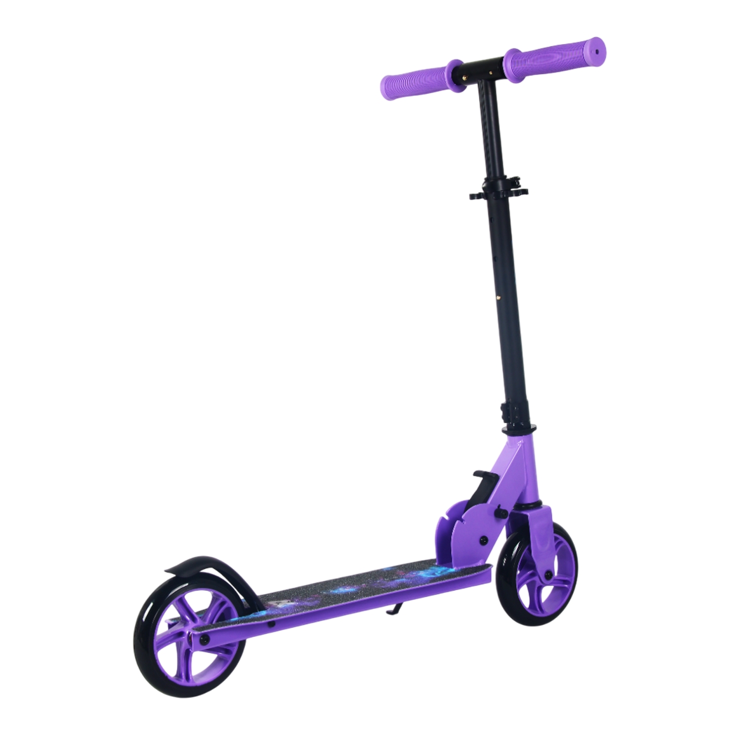 Самокат 145мм Sport Collection CK-SJ145-43 violet (фонарь и наклейка в подарок)