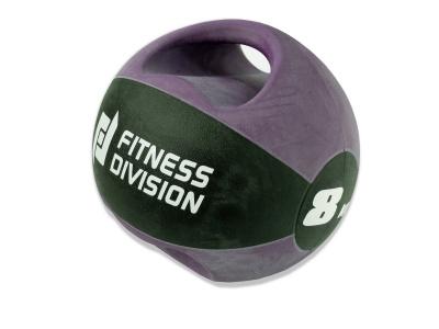 Медбол Easy Grip 8 кг Fitness Division FD-MDBH2-8K