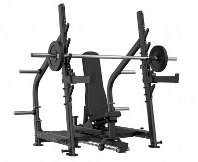 Регулируемая скамья для жима\рама для приседов Hasttings Digger OMB51 | Premium Fitness