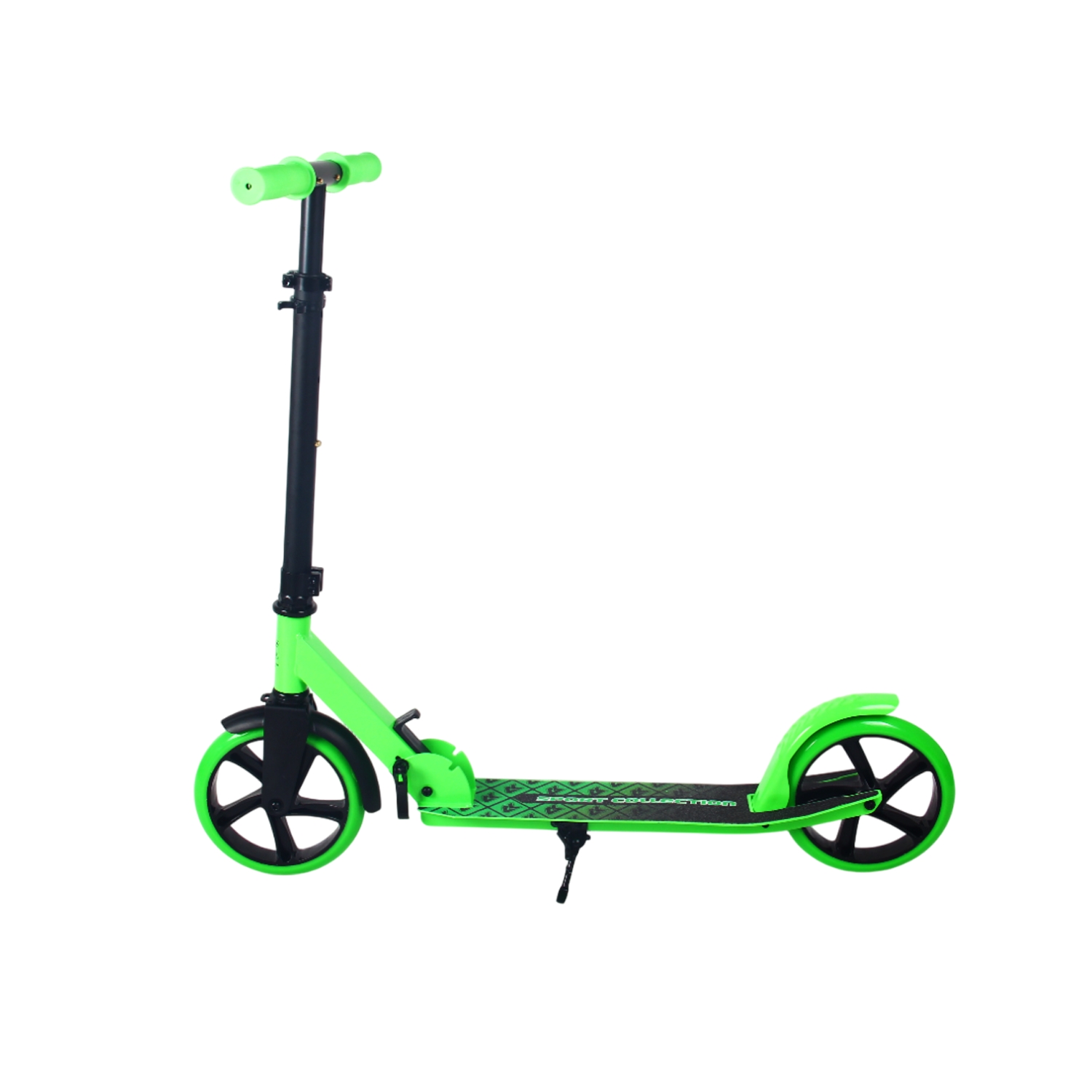 Самокат 200мм Sport Collection CK-SA200-2 green (фонарь и наклейка в подарок)