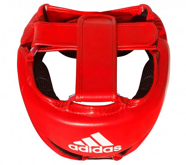 Шлем боксерский Adidas Hybrid 50 Head Guard adiH50HG красный