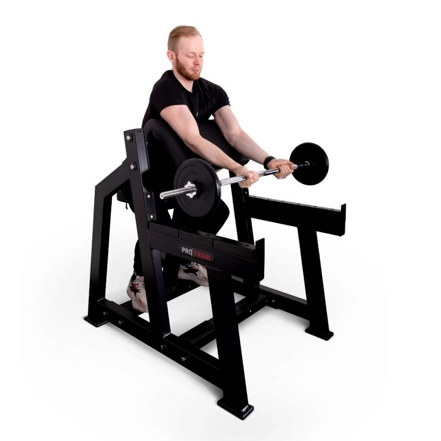 Скамья Скотта ProTrain PP120, полностью черная | Premium Fitness