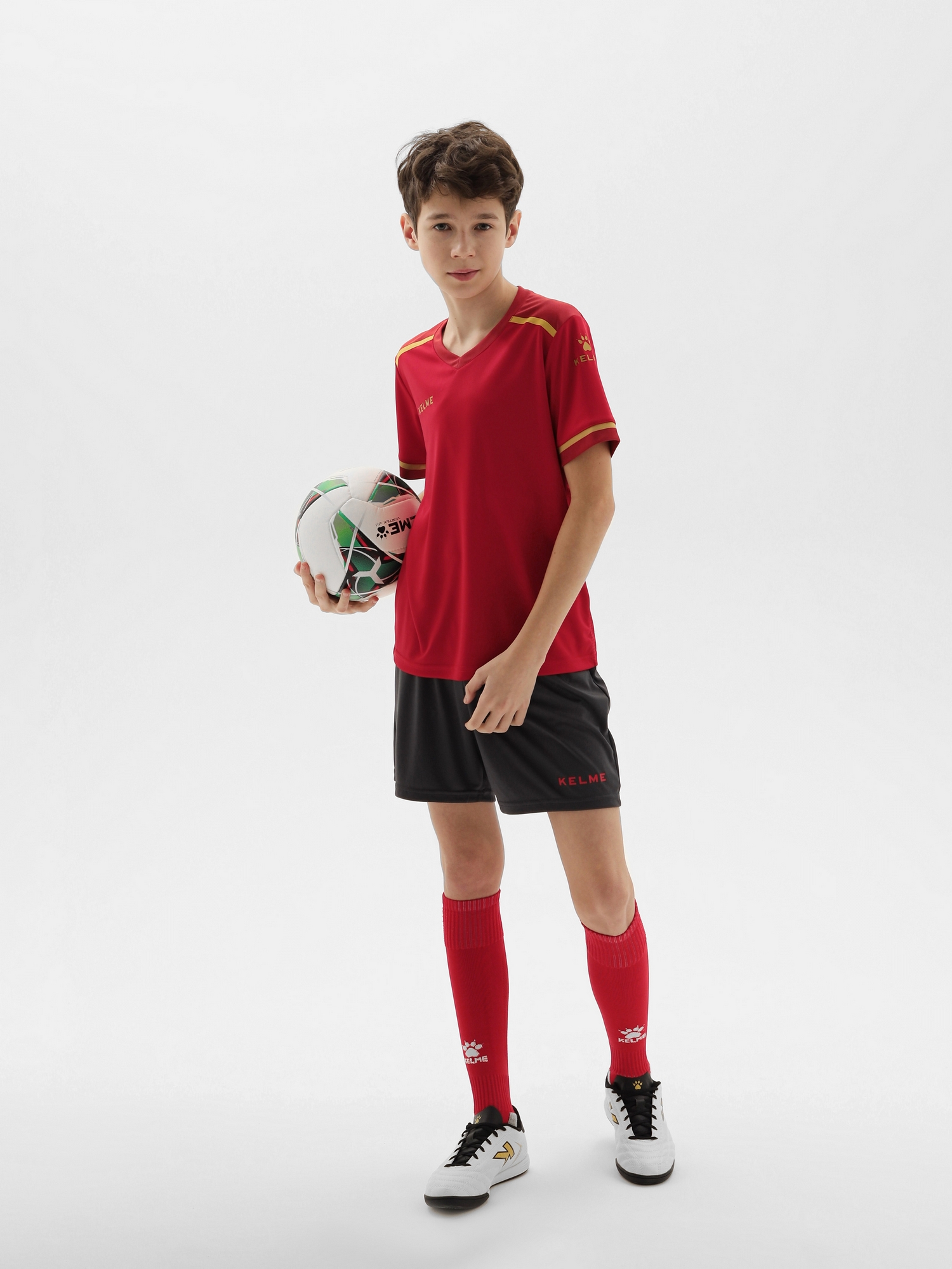 Детская футбольная форма Kelme Football Suit 8351ZB3158-667 Red