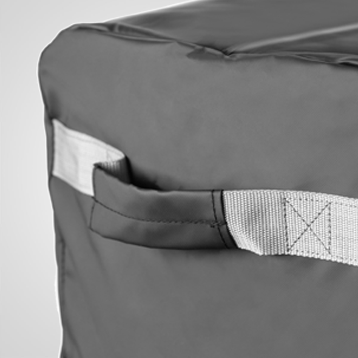 Сумка хоккейная на колесах Carry+ JR 33" Mad Guy черный\серый