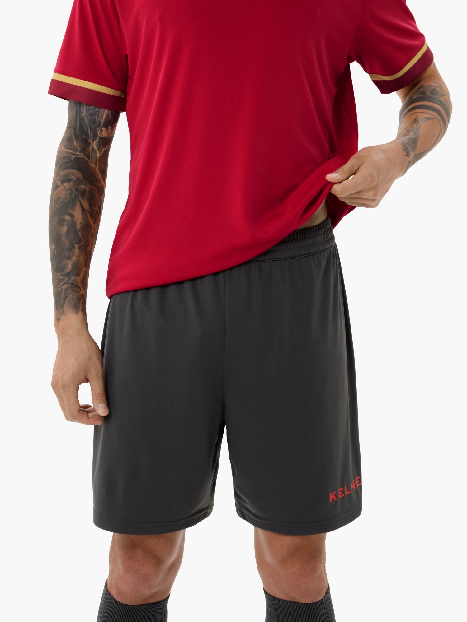 Футбольная форма Kelme Football Suit 8351ZB1158-667 Red\Dark Grey