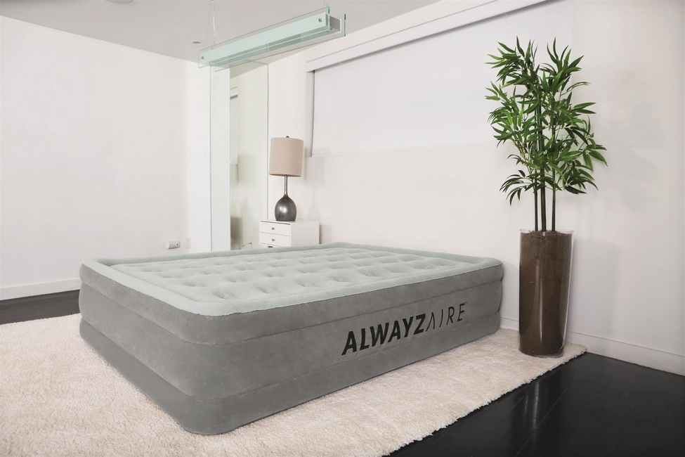 Надувная кровать Bestway Alwayzaire 203х152х46 см с автоподкачкой 67624