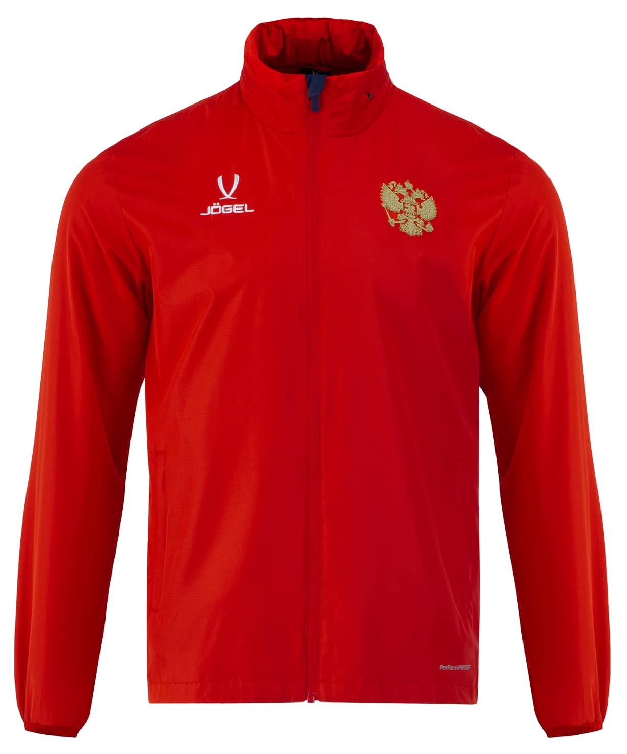 Куртка ветрозащитная Jogel NATIONAL PerFormPROOF Rain Jacket, красный