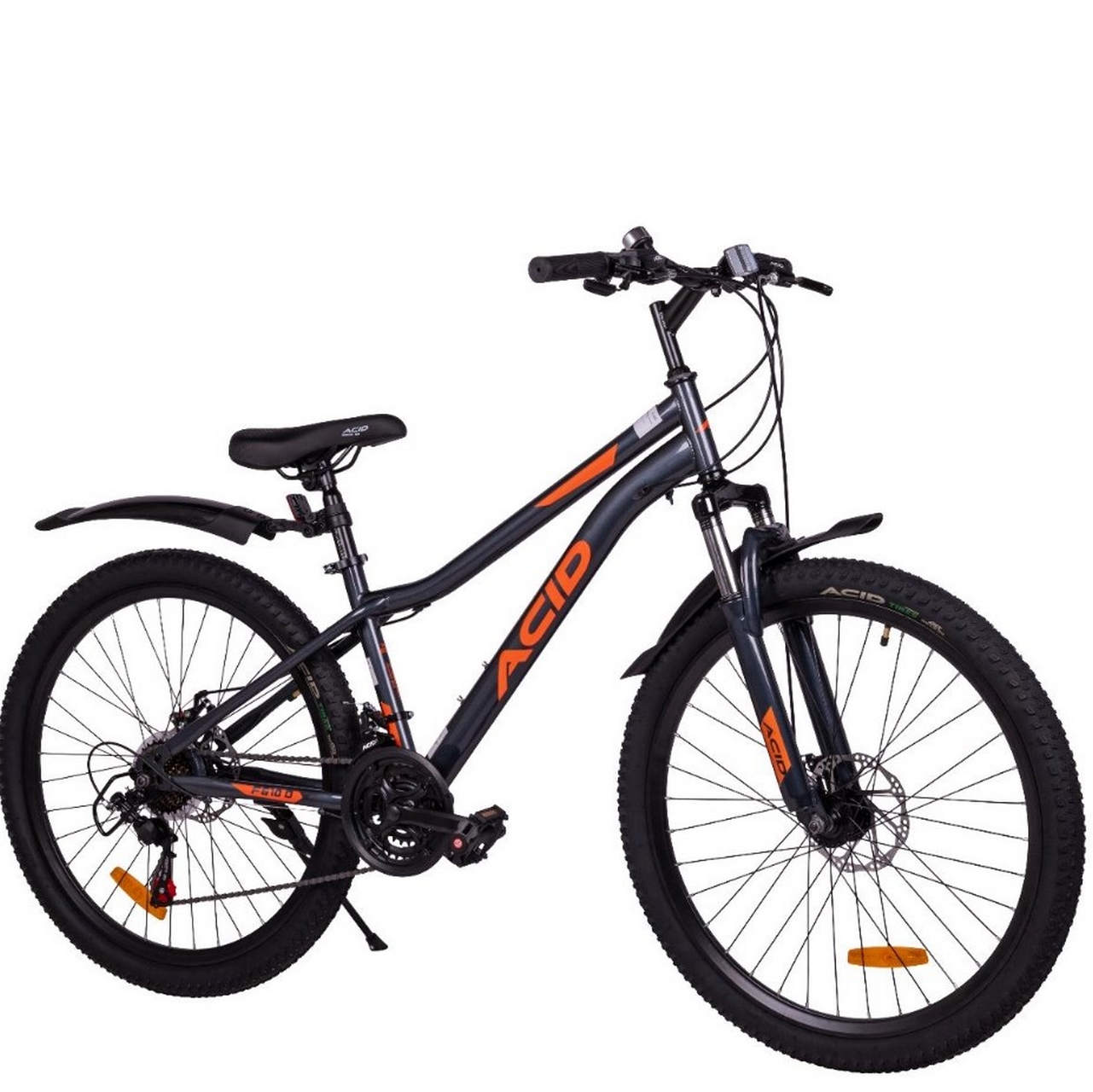 Велосипед 26" Acid F 610 D Dark 053962 Gray\Orange
