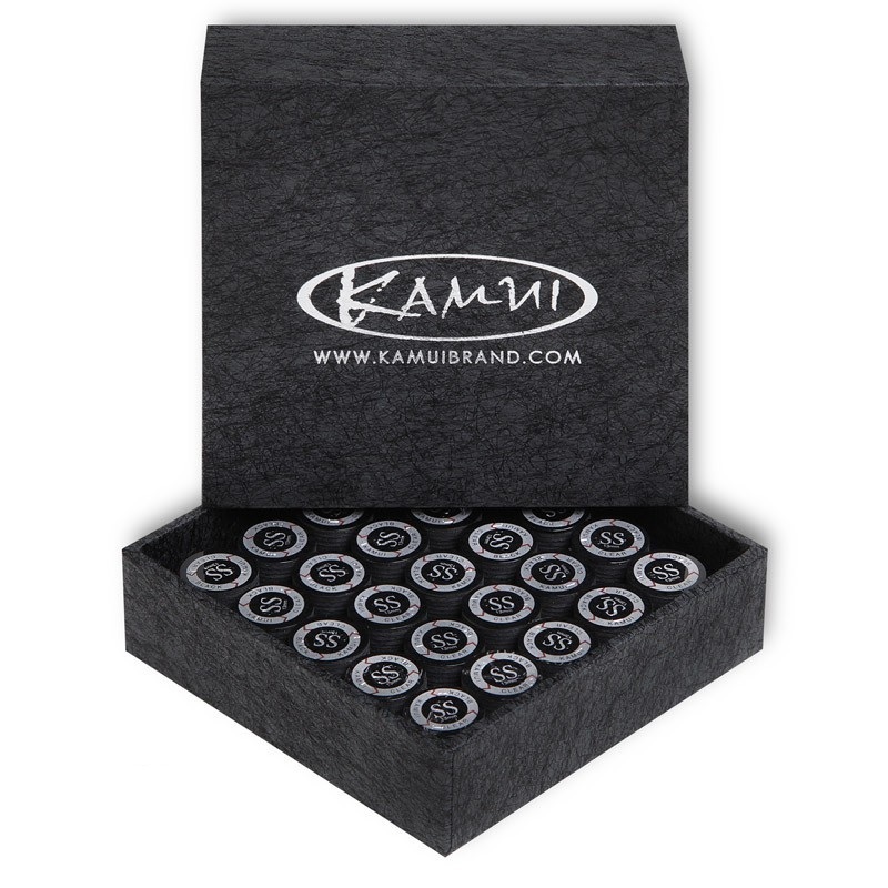 Наклейка для кия Kamui Clear Black d13мм Super Soft 1шт 06667