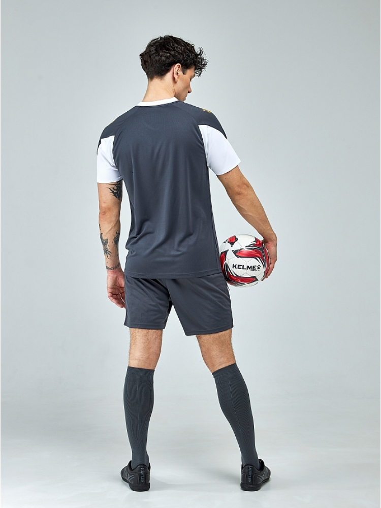 Футбольная форма Kelme Short-Sleeved Football Suit 8151ZB1004-240 Dark Grey