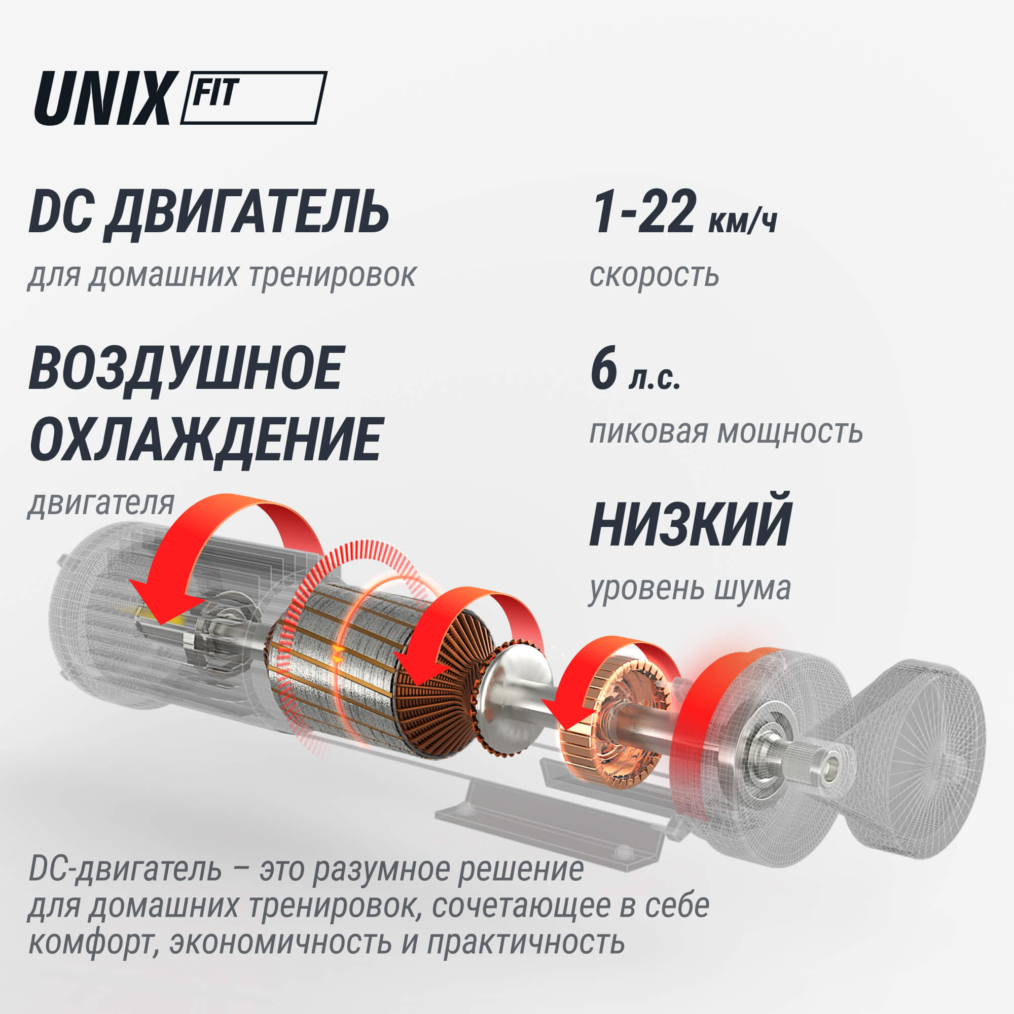 Беговая дорожка UnixFit MX-970 (версия 2.0) TDMX970V2