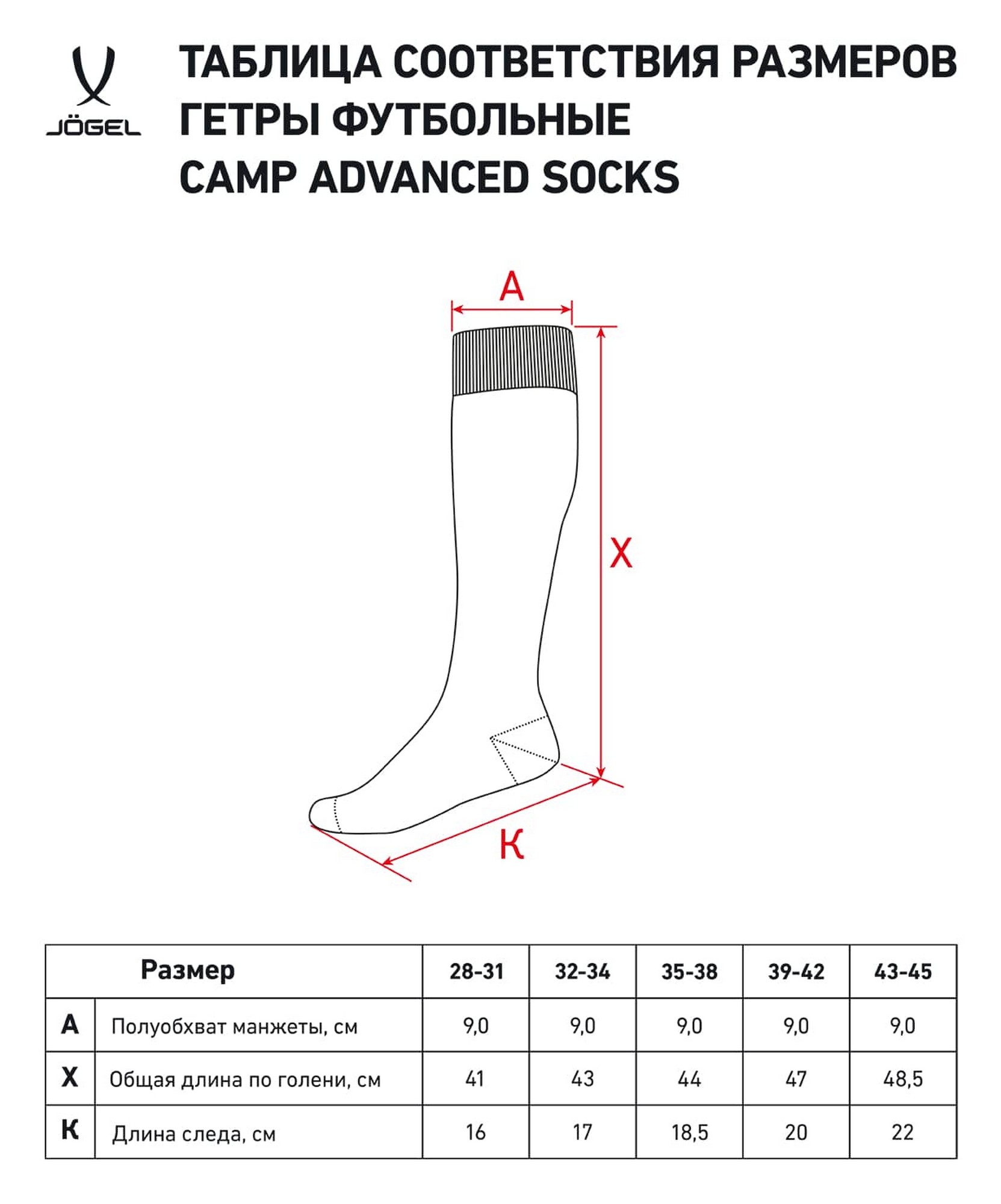 Гетры футбольные Jogel Camp Advanced Socks желтый\белый