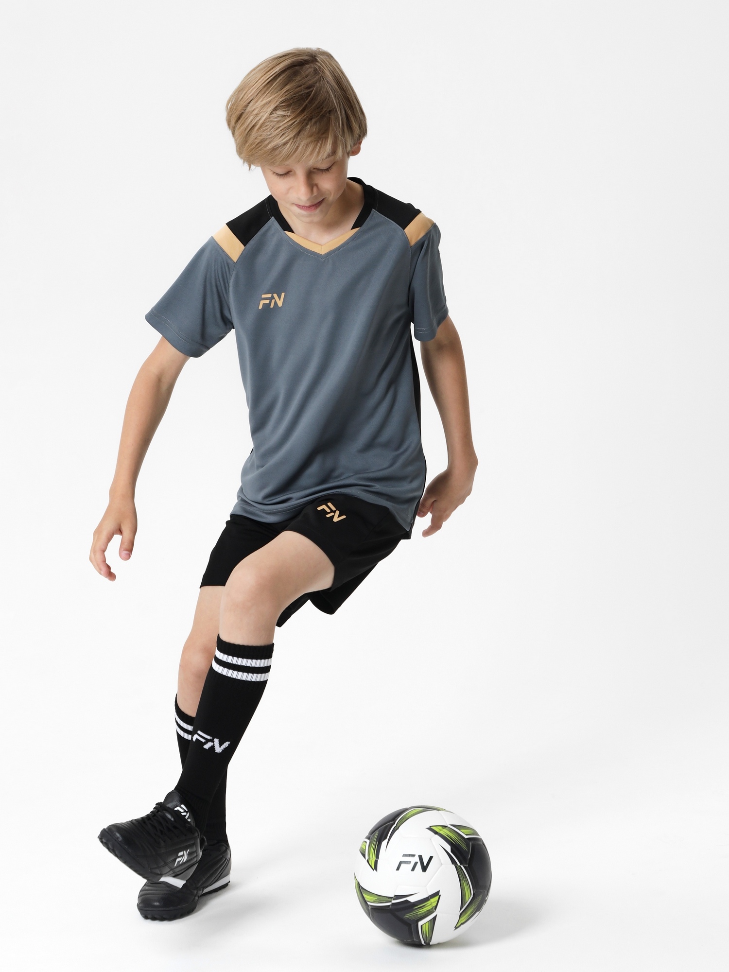 Детская футбольная форма FN Orbital Kid KFN4261019-037 Black