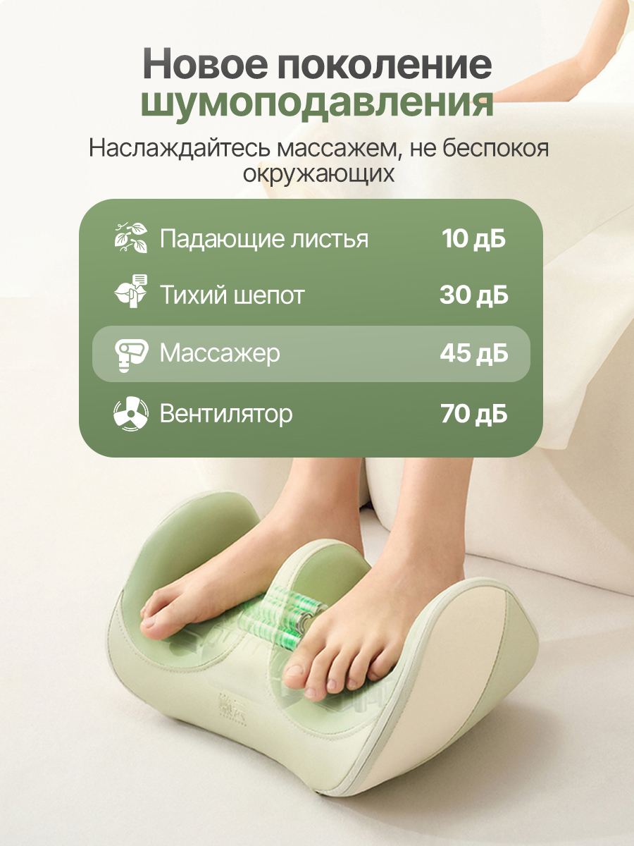 Вибромассажер для ног и ступней с беспроводным контроллером DFC LAZYCLOUD VM-MA60