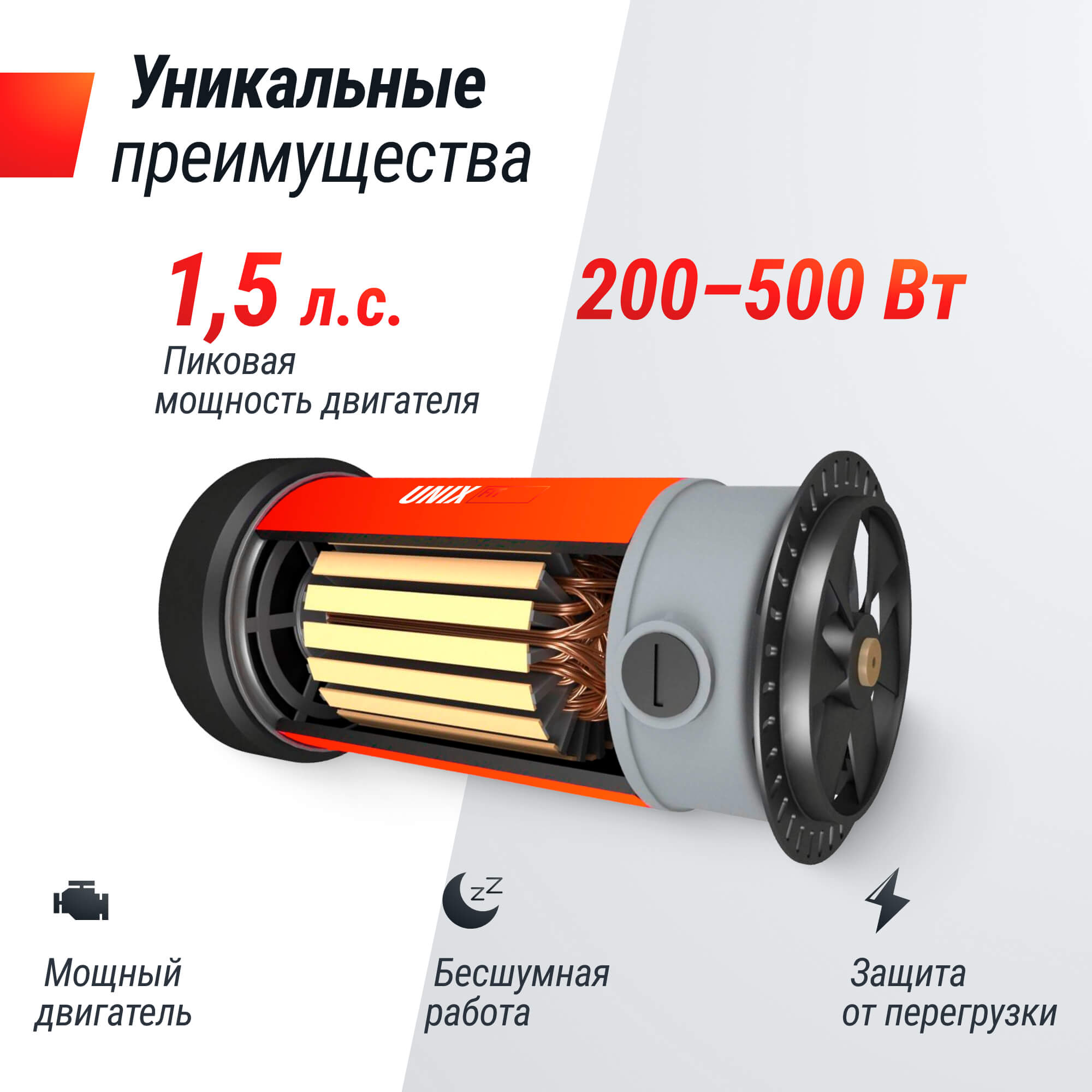 Виброплатформа UnixFit Improve 2 in 1 VPWHI2BK Black