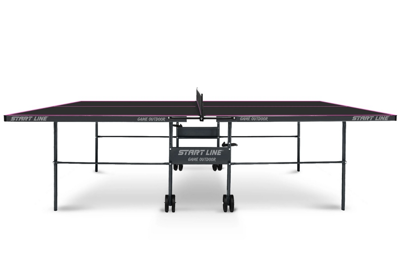 Теннисный стол Game 6 Всепогодный с сеткой Start Line 6034-8 Black