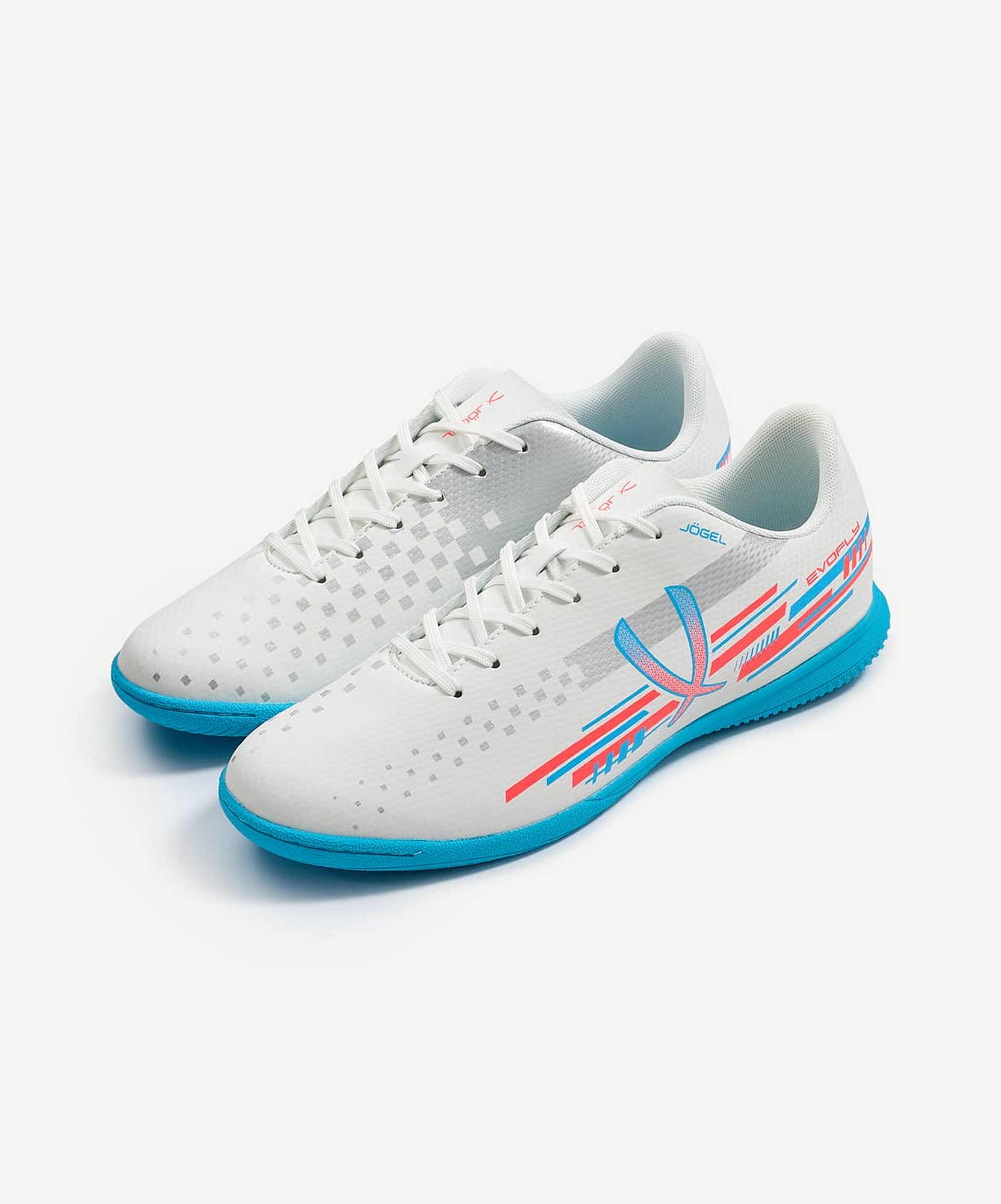 Бутсы зальные Jogel Evofly IN Talant White\blue