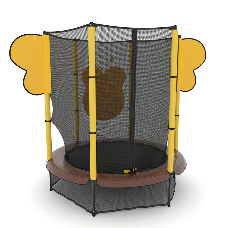 Батут Unix Line 4.6 ft Bee (140 cm) TR46BEE