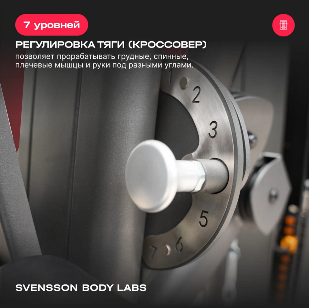 Силовой комплекс полукоммерческий Svensson Body Labs RIGEL PLUS PRO