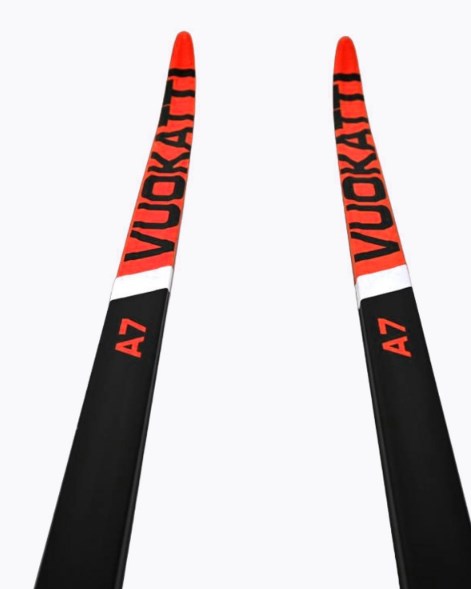 Лыжный комплект Vuokatti 75мм Step Black/Red