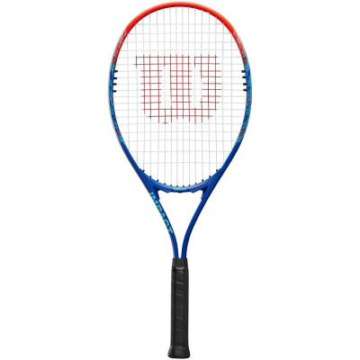 Ракетка для большого тенниса, для любителей, титан.сплав,со струнами Wilson Impact Gr3 WR147510U3 сине-красный