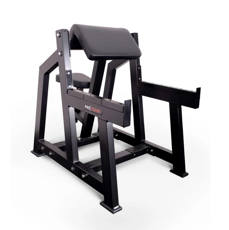 Скамья Скотта ProTrain PP120, полностью черная | Premium Fitness