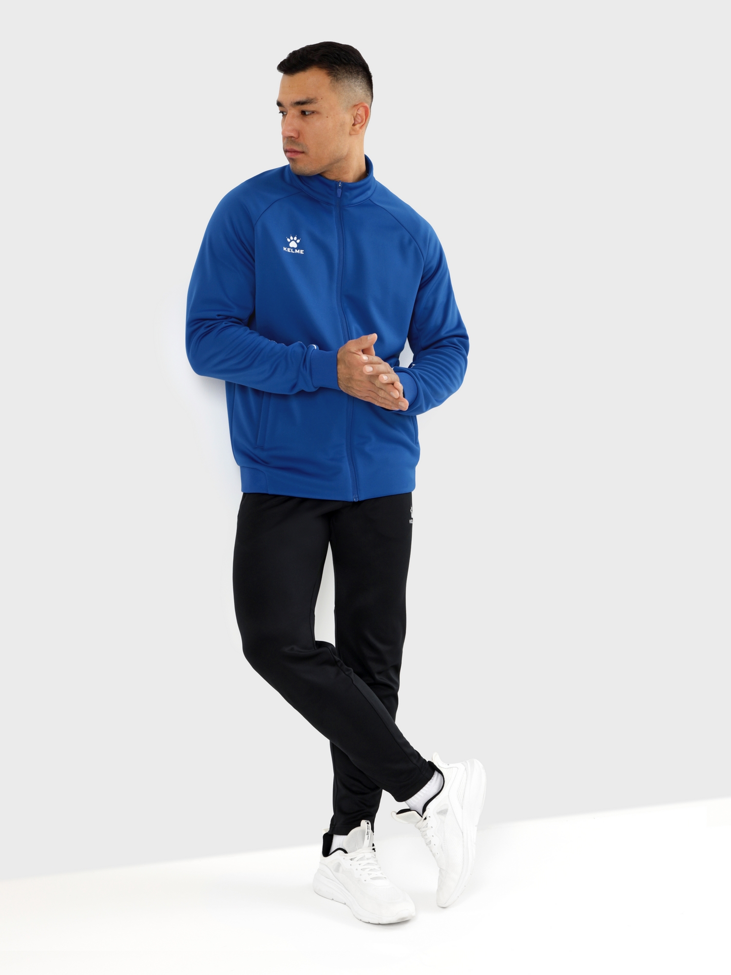 Олимпийка Kelme Knitted Jacket (plus Fleece) 7461WT1143-481 Blue