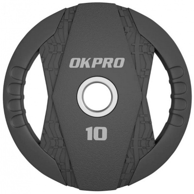Диск олимпийский обрезиненный 20 кг OKPRO OK2005C-2000