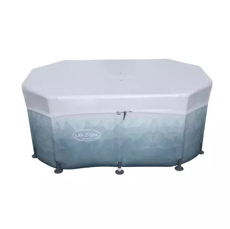 Ледяная купель150х90см, 431л, фильтр-насос 1249л/ч, тент Bestway Glacial dip Ice bath tub 6002N