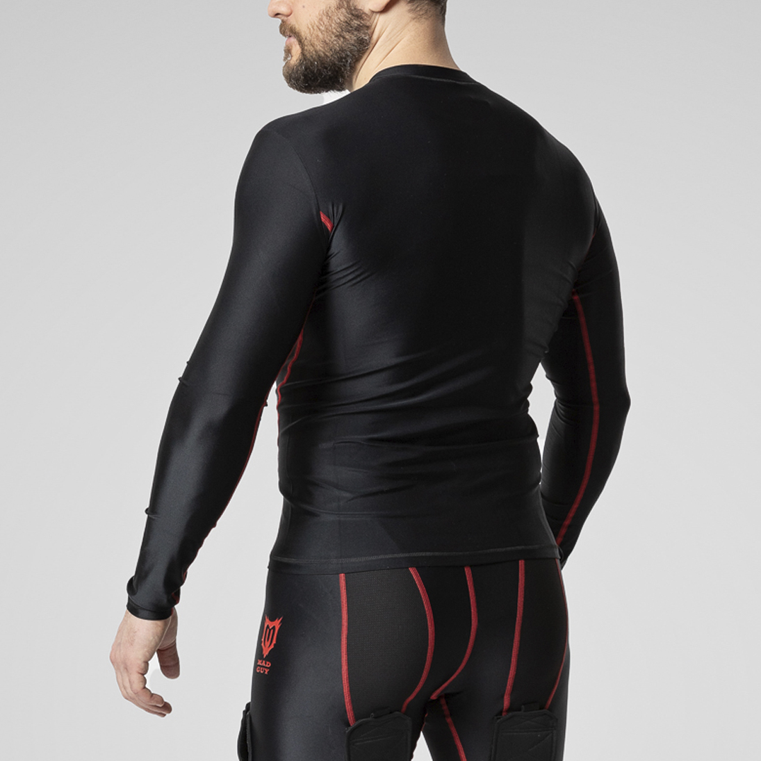 Футболка с длинным рукавом Mad Guy Pro Compression SR черный\черный