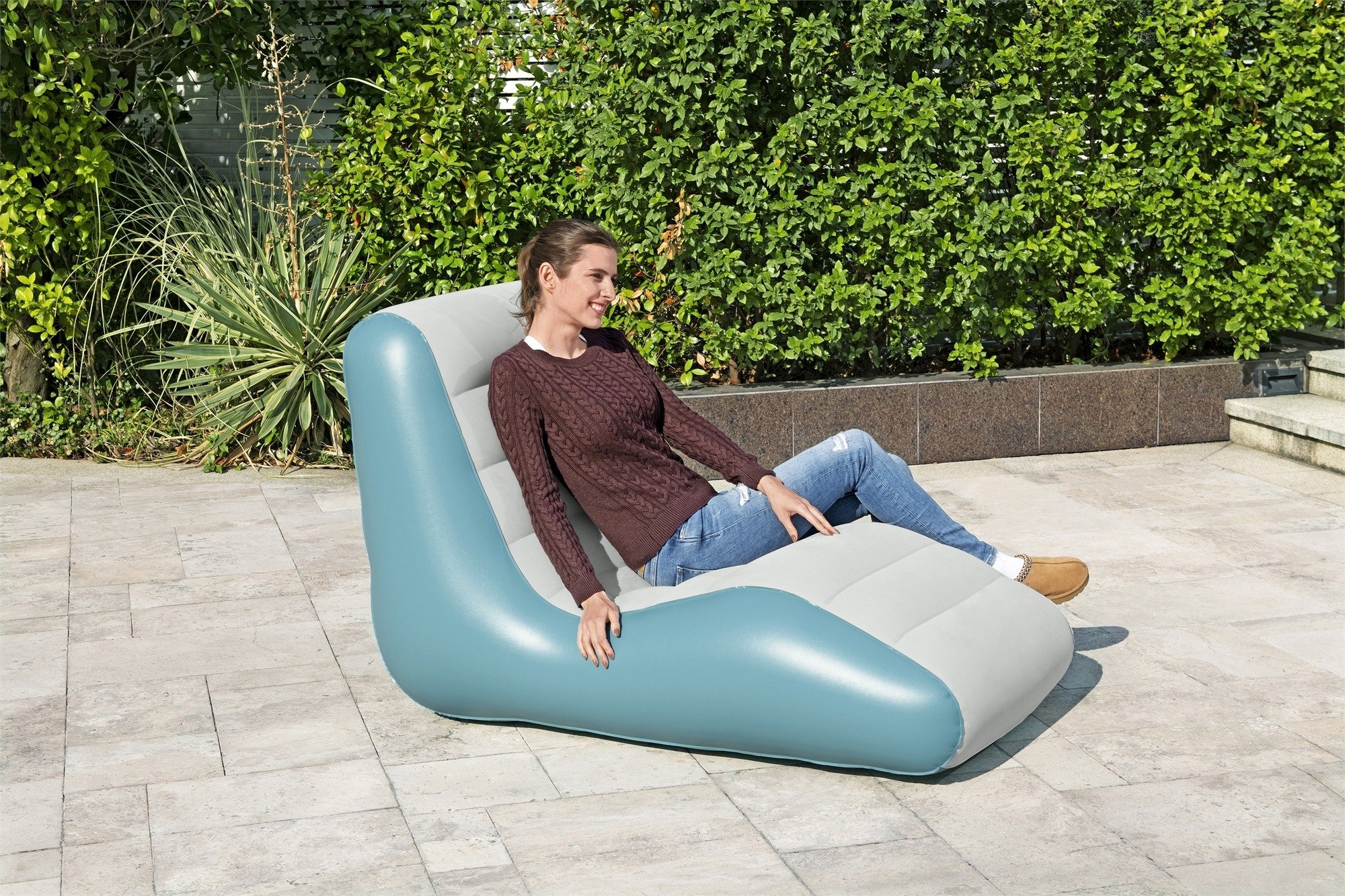 Надувное кресло Leisure Luxe 133x79x88см до 100 кг Bestway 75127