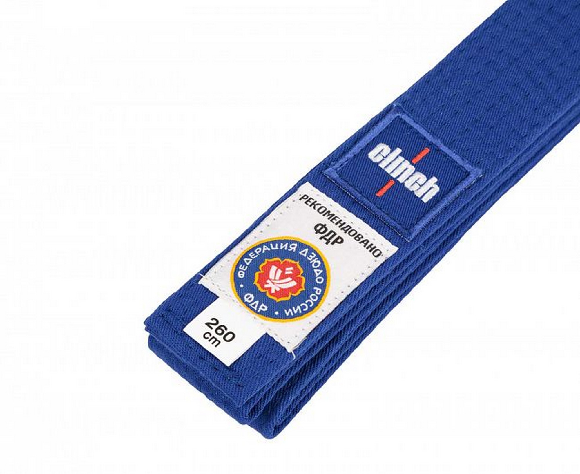 Пояс для дзюдо Clinch Judo Belt FDR C301 синий