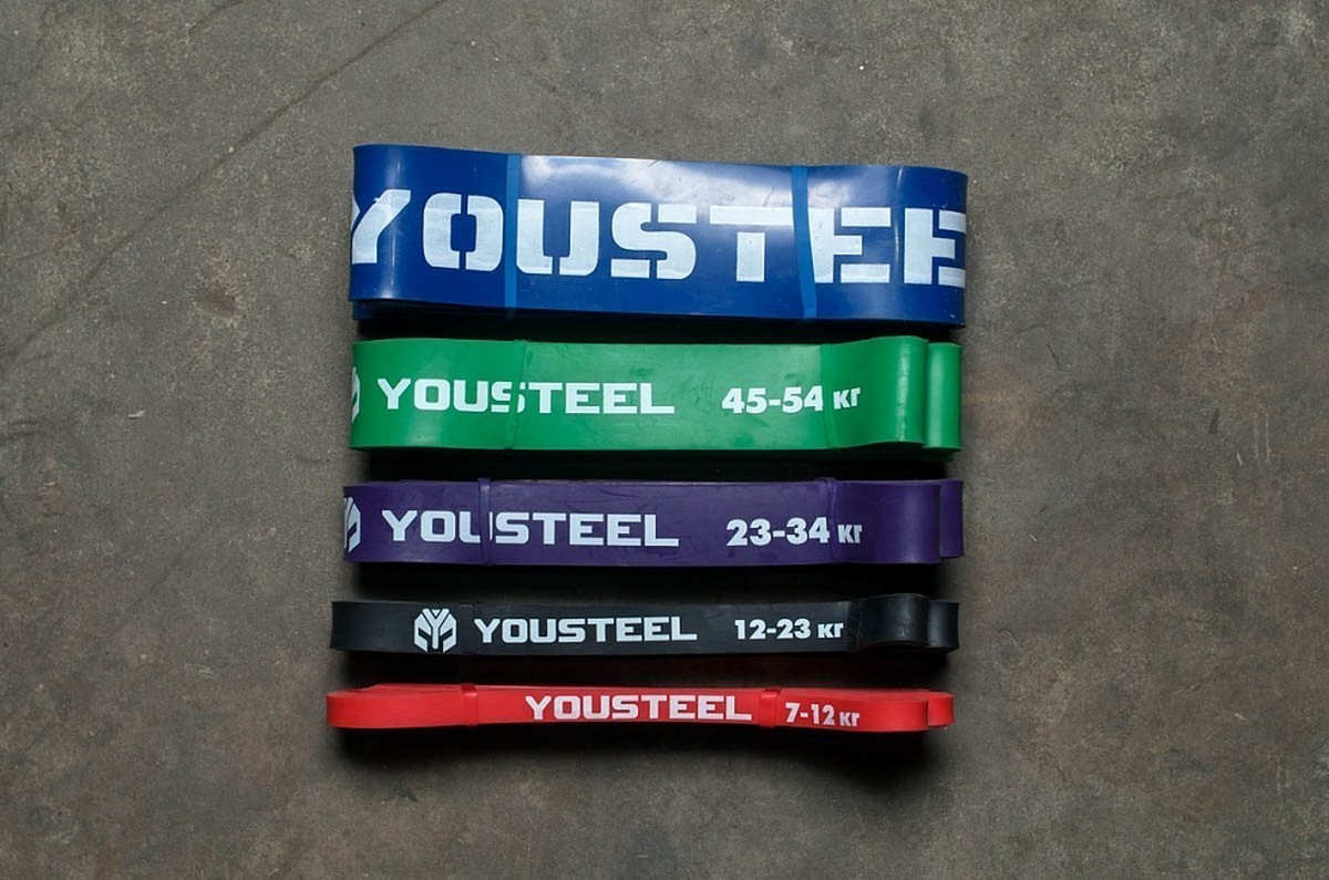 Резиновая петля YouSteel 2000x64x4.6mm, синяя