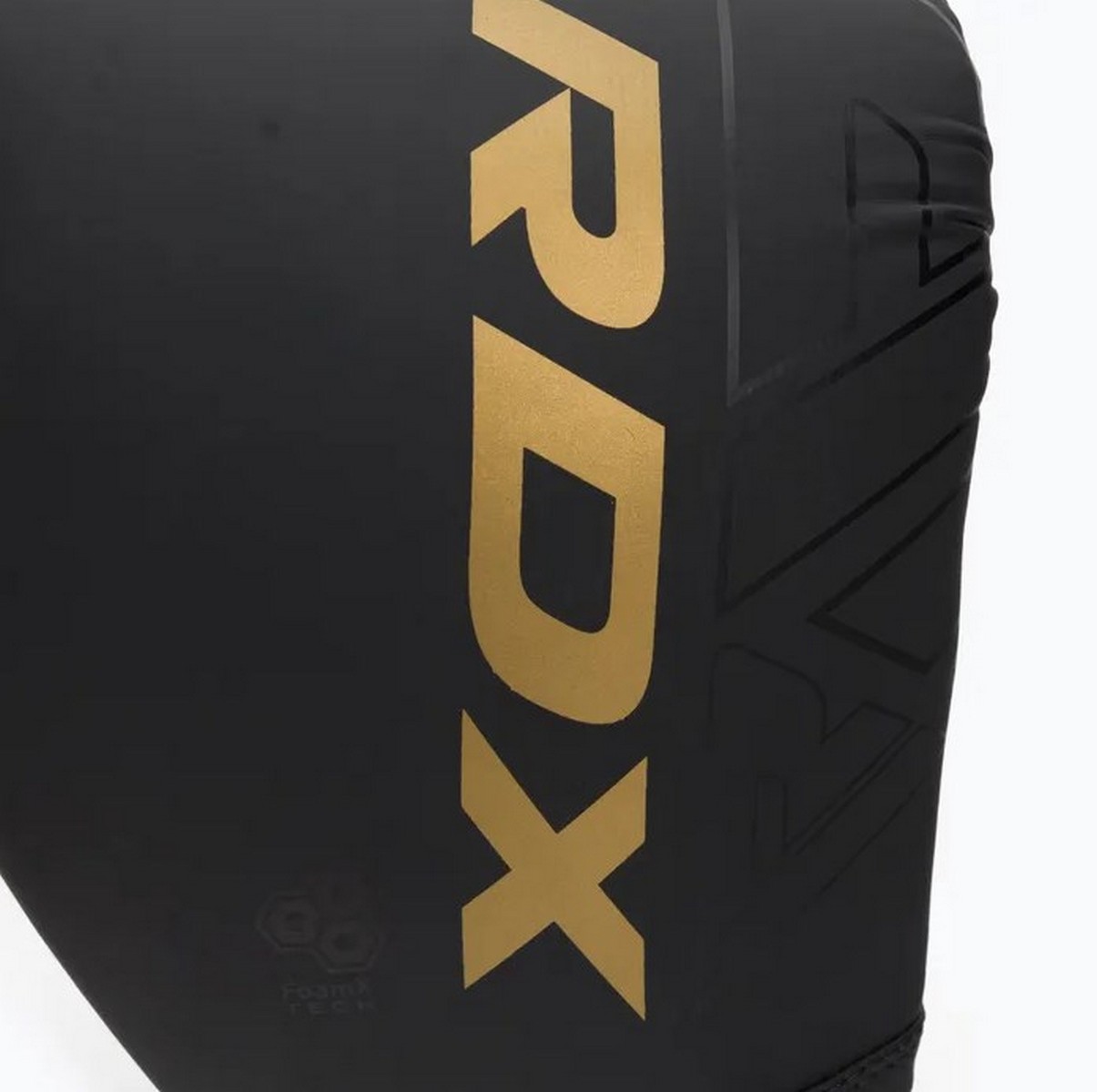 Перчатки тренировочные RDX F6 BGR-F6MGL-6OZ черный\золотой матовый
