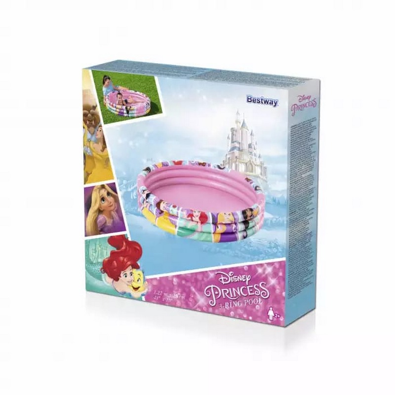 Детский круглый бассейн 122х25см Bestway Princess 91047