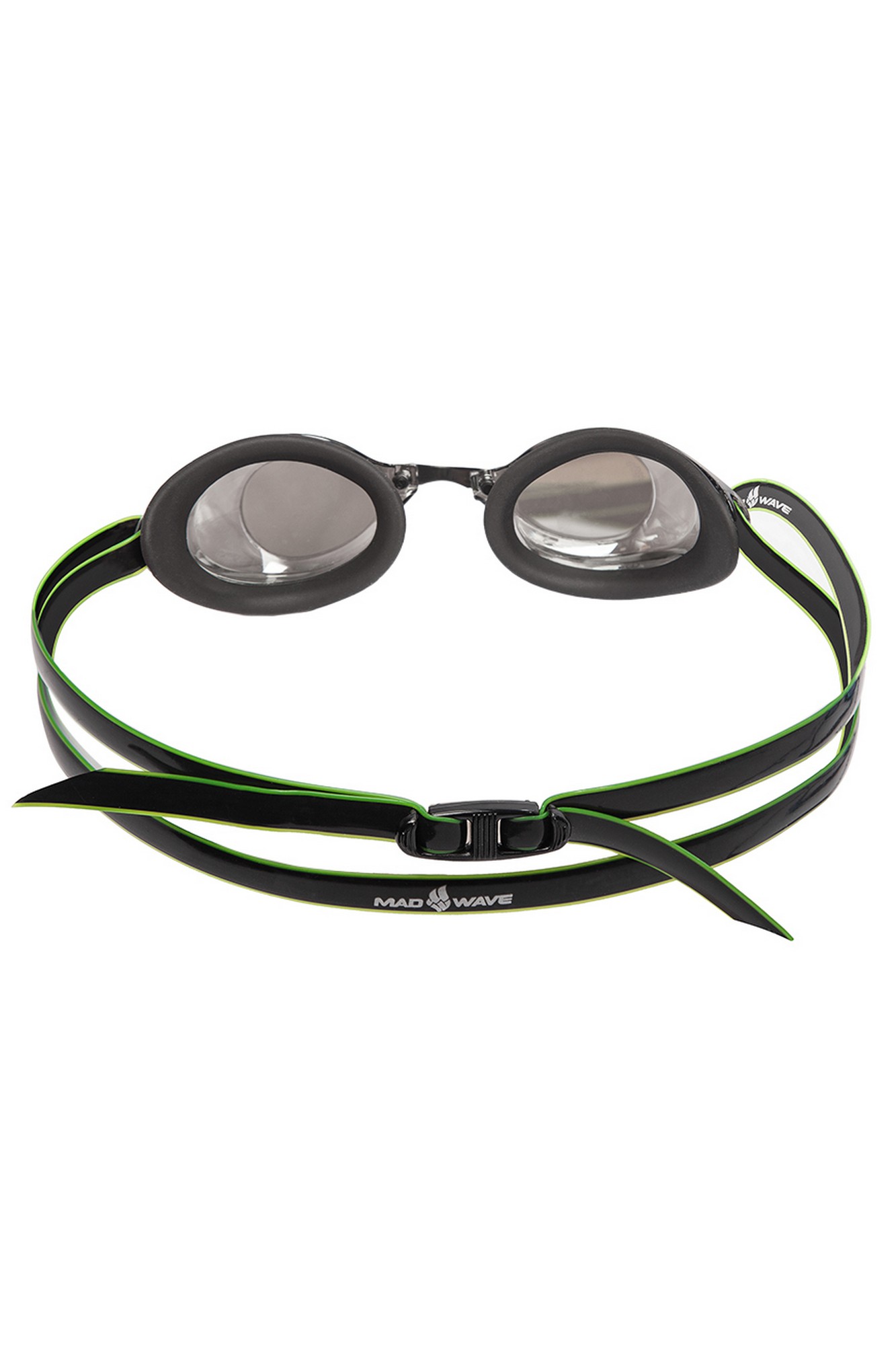 Стартовые очки Mad Wave Turbo Racer II Mirror M0458 07 0 01W черный