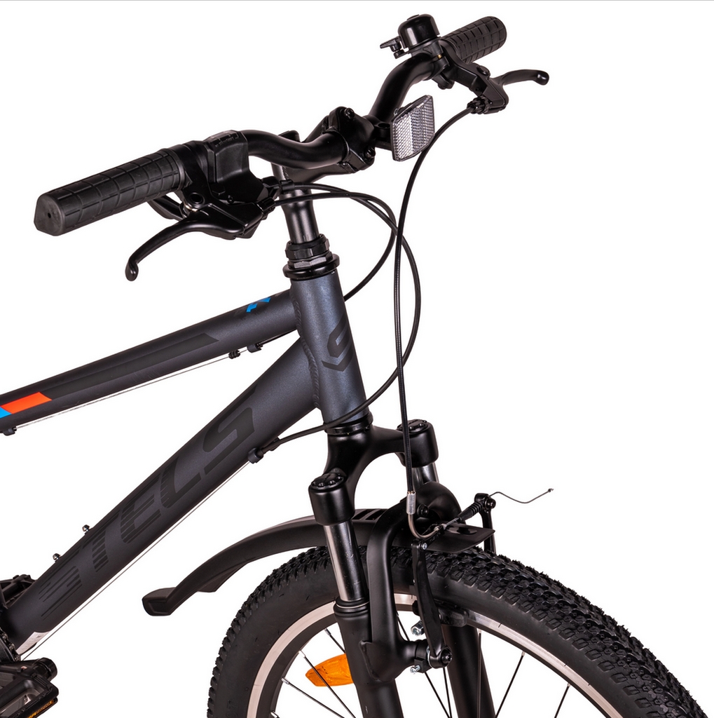 Велосипед 24" Stels Turbo 420 V (рама 12) (ALU рама) (6-ск.) 2026 X0000001861 Антрацитовый