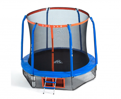 Батут DFC Jump Basket 6ft внутр.сетка, лестница (183cм) 6FT-JBSK-B