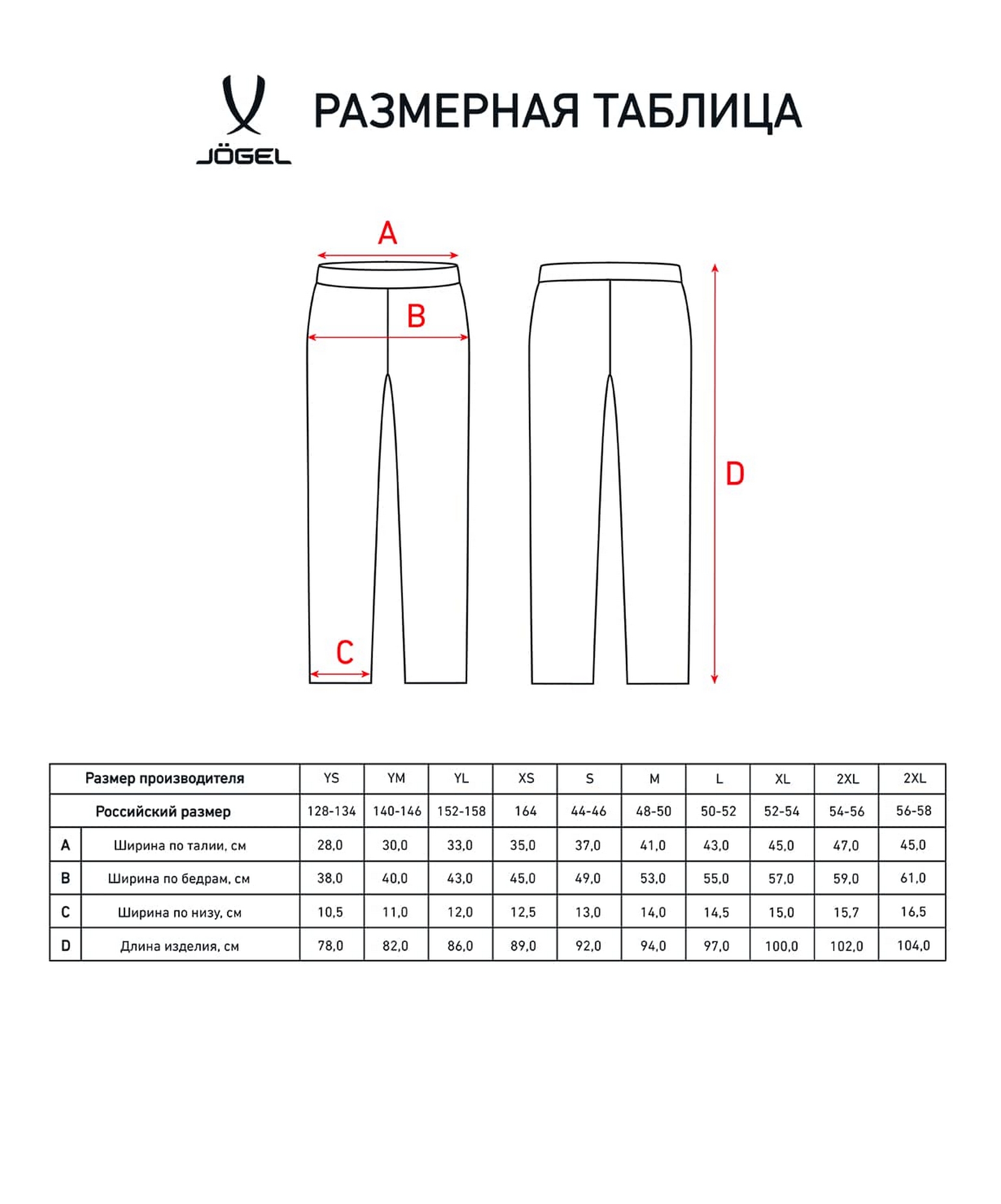 Брюки тренировочные Jogel DIVISION PerFormDRY Pro Training Pants, черный
