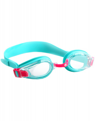 Очки для плавания детские Mad Wave Bubble kids M0411 03 0 16W бирюзовый