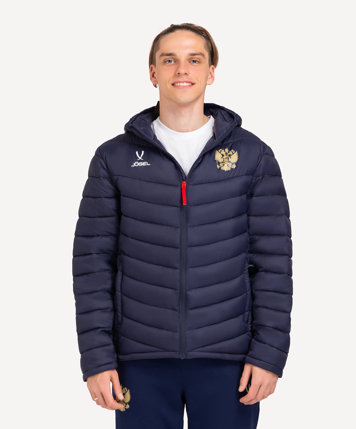 Куртка утепленная Jogel NATIONAL PerFormPROOF Light Padded Jacket, темно-синий