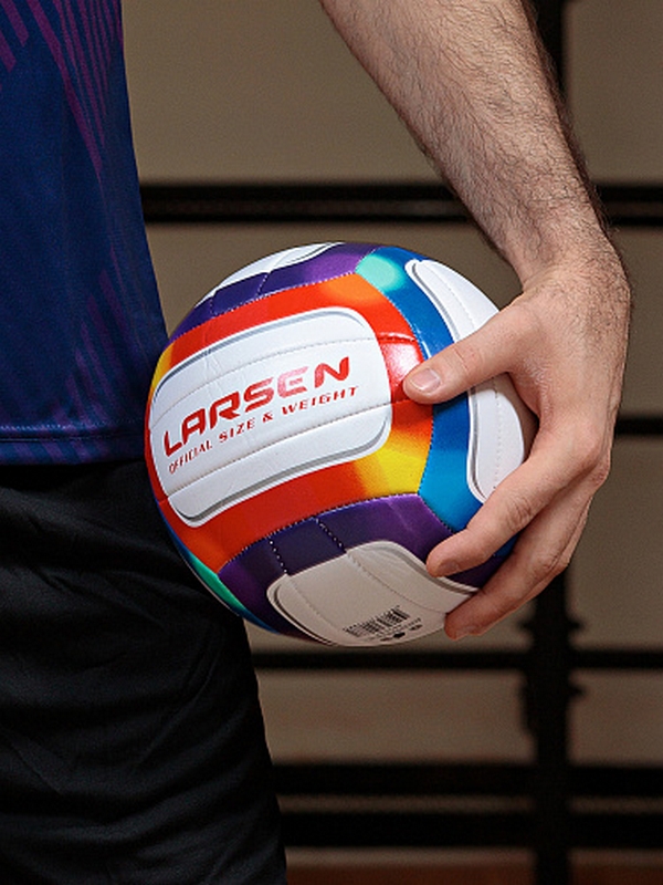 Мяч волейбольный пляжный Larsen Beach Volleyball Rainbow р.5