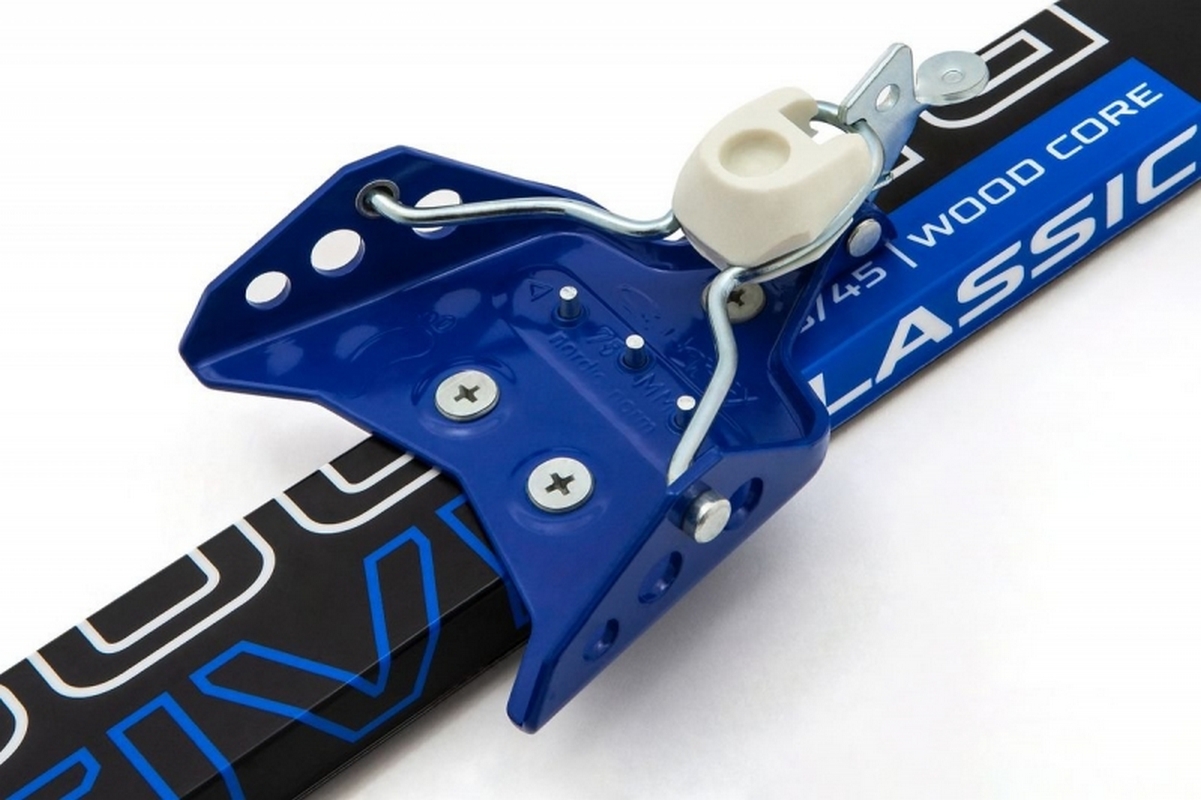 Лыжи Комплект 75 мм STC STEP Brados Active A3 Blue