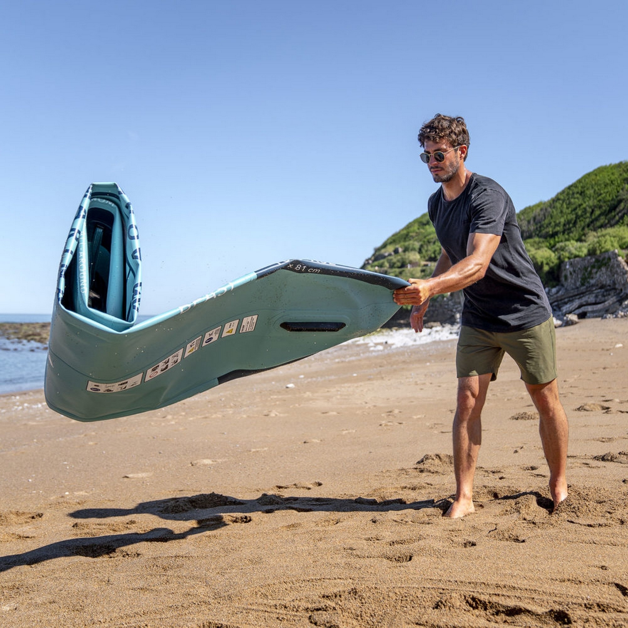 SUP-доска 300х76х12см, насос, весло, лиш, киль, ремнабор, сумка, до 100кг Aqua Marina Breeze BT-23BRP