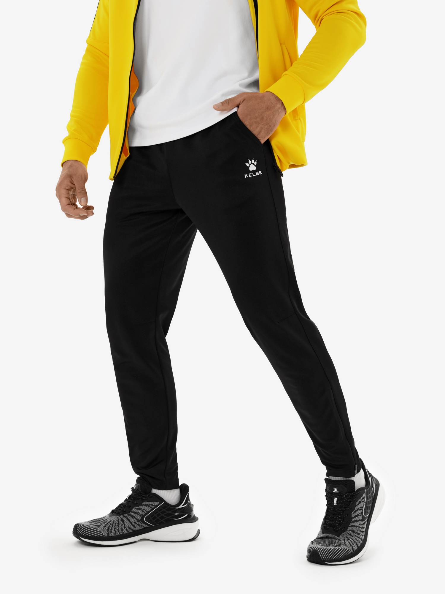 Спортивный костюм Kelme Tracksuit 3771200-712 Yellow\Black