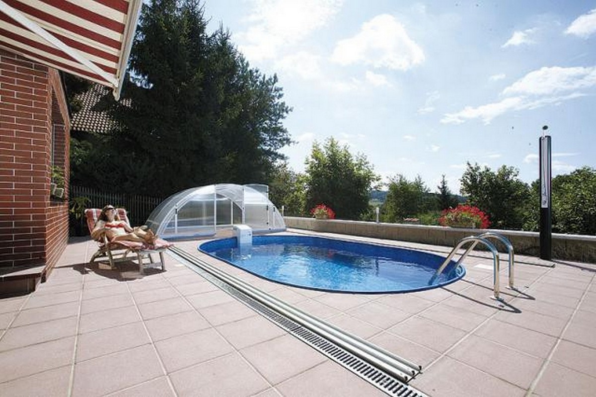 Морозоустойчивый бассейн Ibiza овальный 600х320x120 см Mountfield 3EXB0075[3BZA1064] мозайка